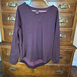 Women's Purple Long Sleeve Top